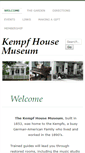 Mobile Screenshot of kempfhousemuseum.org